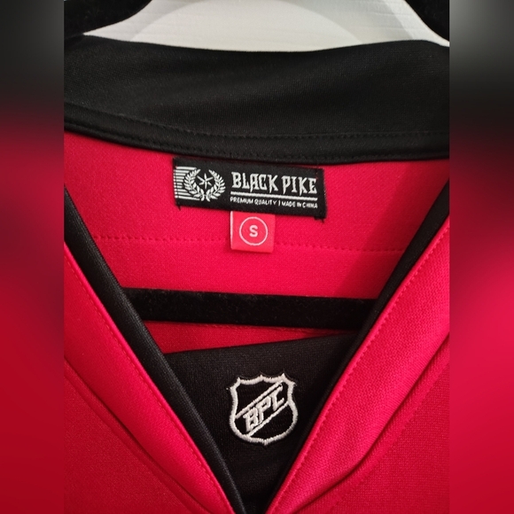 Black Pike 247 All Hustle No Luck Embroidered Hockey Jersey - Picture 2 of 13